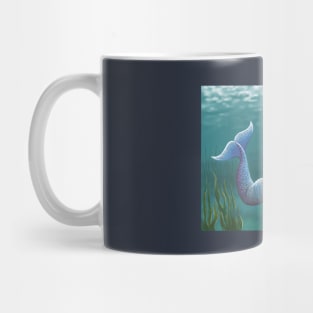 Merman underwater Mug